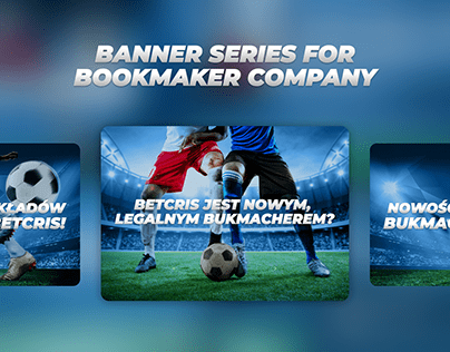 Banner Series for Bookmaker Company