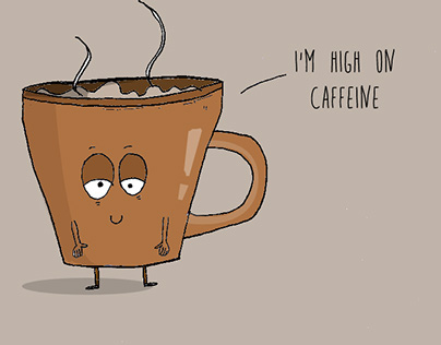 High on caffeine