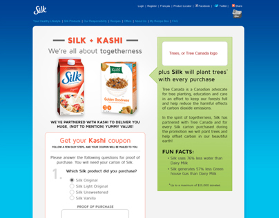 Silk Canada + Kashi