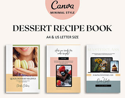 Editable Dessert Recipe Ebook