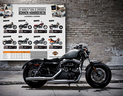 Diverse communicatie-uitingen – Harley-Davidson Finance