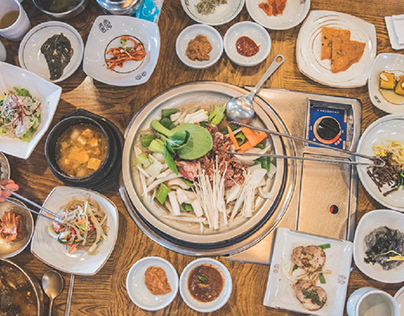 South Korean side dishes