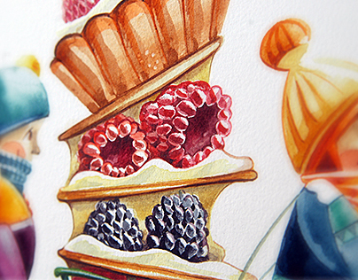 Сonfectionery watercolors