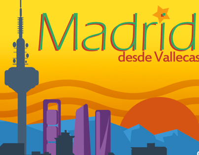 Madrid skyline