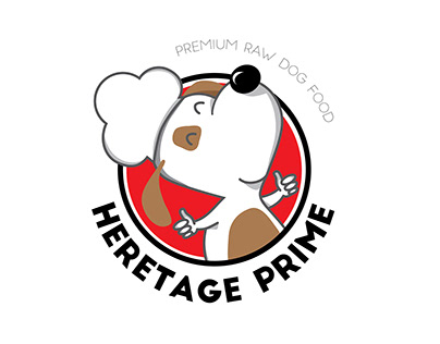 Heretage Prime - Premium Dog Food Distributor Logo