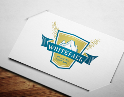 WHITEFACE brewing company logo