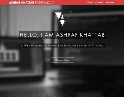 Ashraf Khattab Porfolio Website