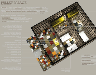 AD 330 - Interior Design III - "Pallet Palace"