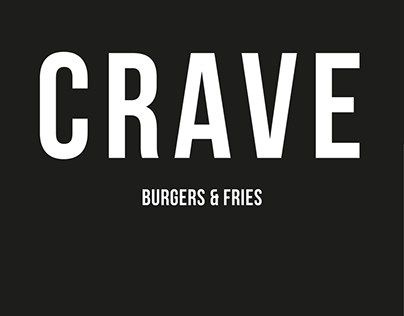 CRAVE I A black and white identity