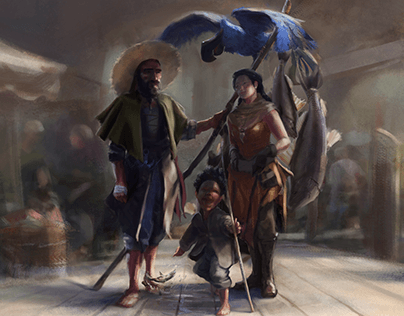 Rebirth of realms - Fisherman Family
