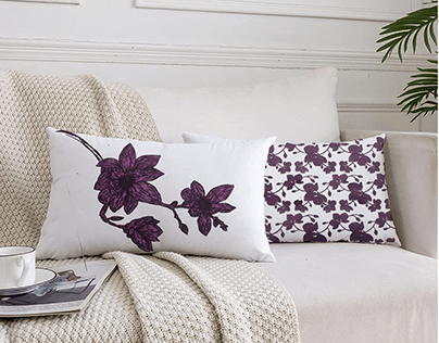 Orchids inspired aromatherapy Cushion Collection