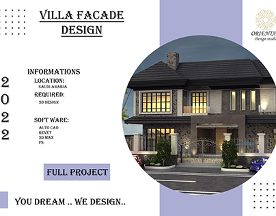 villa facade design