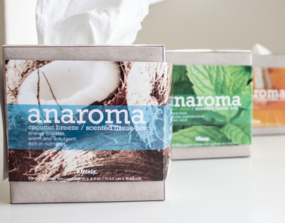 Anaroma - Scented Tissue Box - Packaging - "Kleenex"
