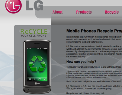 LG Website