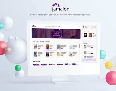 Unofficial Re-design of Jamalon Website
