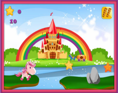 My Pink Unicorn Princess Game - Little Pony Run HD