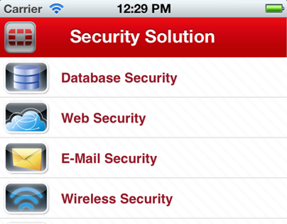 Fortinet iPhone/Android Phone Application