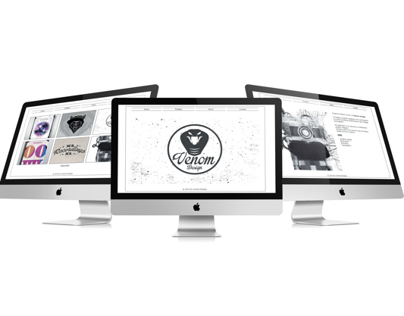 Venom Design Portfolio Website