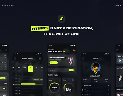 ryder | App design for Fitness & Workout | UI UX