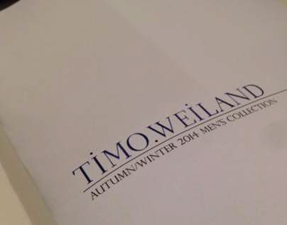 TIMO WEILAND MEN'S AW 2014 LOOKBOOK