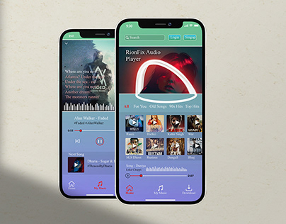 Music App UX/UI