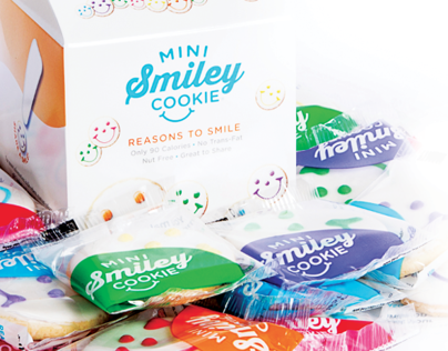 Mini Smiley Cookie Packaging