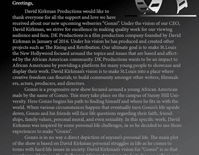 Press Release Statement for David Kirkman Response