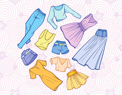 Summer outfits set