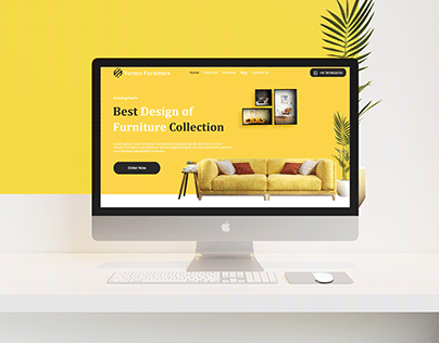 Furniture Online Store Web Design UI-UX