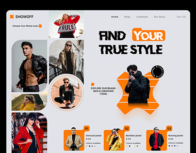Showoff | Clothing Company Website Design