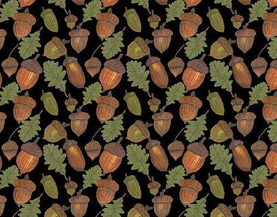 Acorns pattern