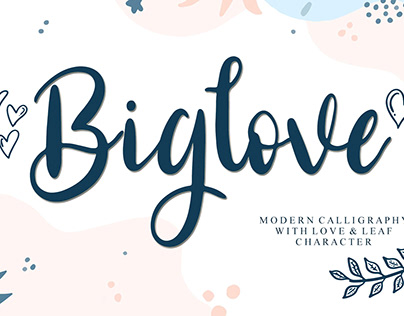 Biglove - Lovely Font
