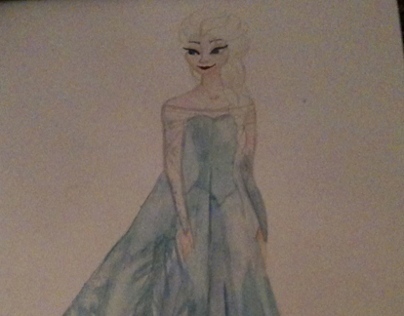 Queen Elsa (Frozen) Illustration...