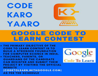GOOGLE CODE TO LEARN CONTEST