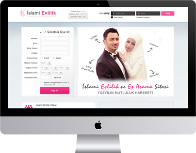 İslami Evlilik Web Design