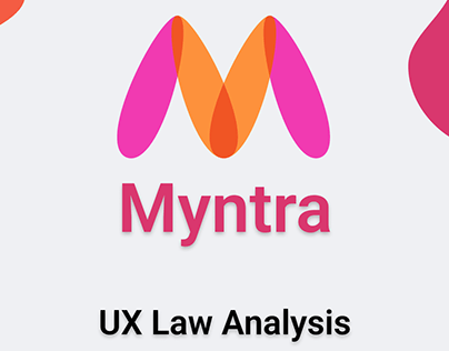 UX Law Analysis for Myntra Website