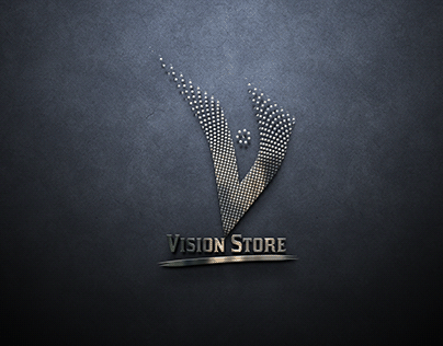 Vision Store Logo Mockup