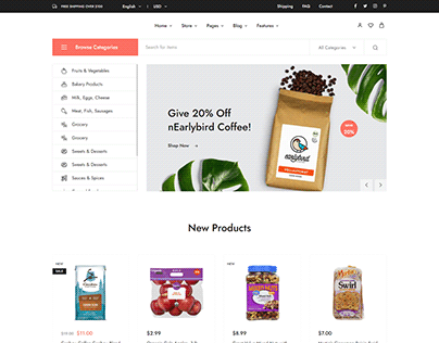 Grocery Website