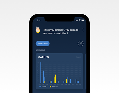 Deep Fish app for fisherman