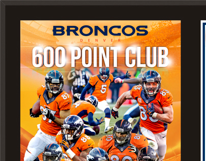 Denver Broncos 600 PT Club