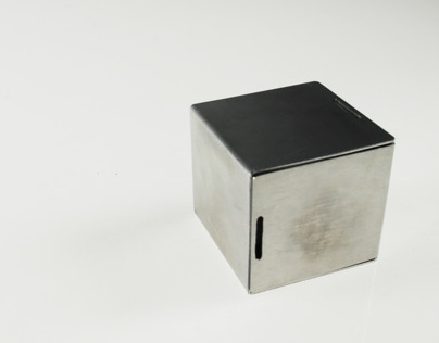 Aluminum Cube. 