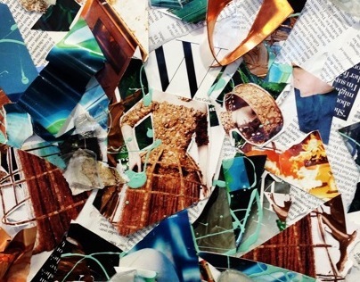 Collage from Found Objects