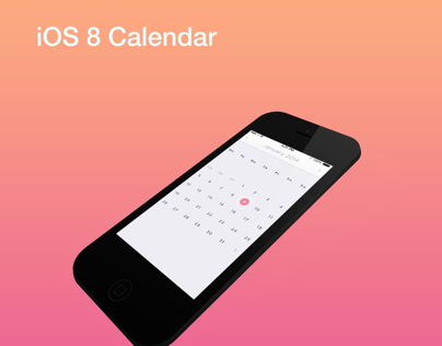 iOS 8 Calendar