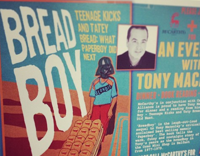 "BreadBoy" Author Visit Poster
