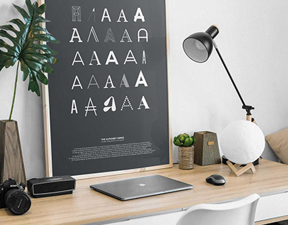 The Alphabet Poster Series by IAMTHELAB