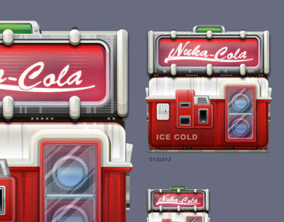 Fallout Nuka-Cola vending machine icon