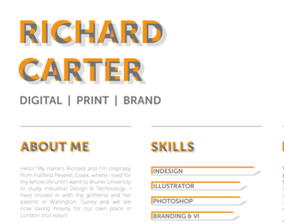 CV - Richard Carter