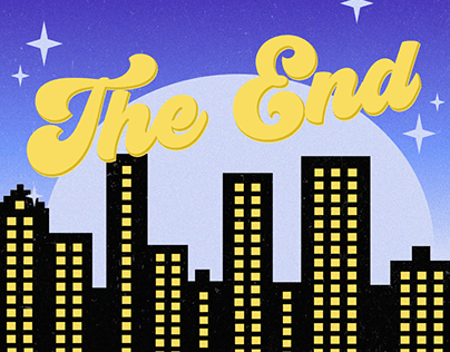 THE END: VINTAGE POSTER