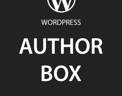 WP – Author Box