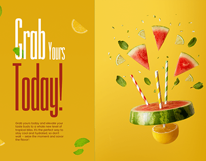 Food ads post design